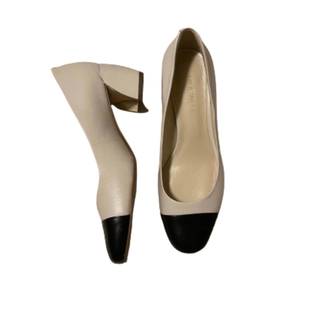CHIC PARISIAN DUO TONE HEELS